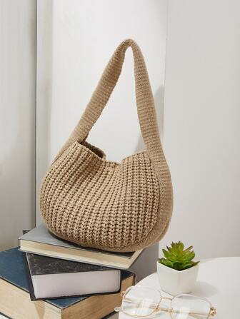 ENBEI 極簡風格鉤針編織袋