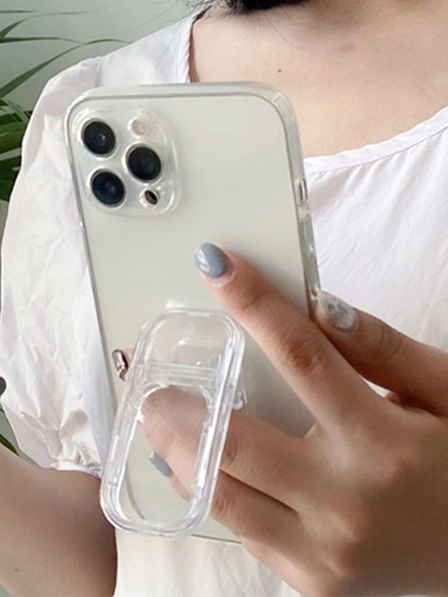 Soporte para teléfono destacado transparente - transparente - Ver 1