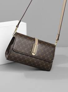 Dedoo Geometric Fashionable, Light Luxury, Versatile And Convenient Shoulder Cross-Body Bag For Business/Commute/Work/Office