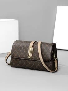 Dedoo Geometric Fashionable, Light Luxury, Versatile And Convenient Shoulder Cross-Body Bag For Business/Commute/Work/Office