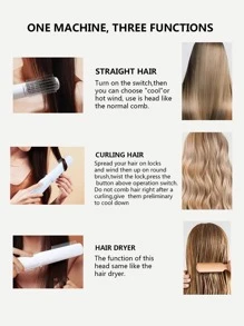 CRASTS 風筒梳造型刷 - 白色 - 查看 4