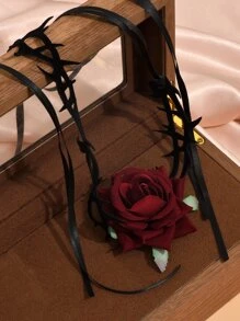 Collar con diseño de flor - Multicolor - Ver 2