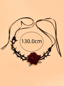 Collar con diseño de flor - Multicolor - Ver 5