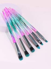 10 piezas Juego de brochas de maquillaje, Juego de brochas, Kit de brochas de maquillaje, Juego de brochas de maquillaje, Juego de maquillaje completo, Juego de brochas de maquillaje, Kit de maquillaje completo, Juego de brochas, Juego de brochas de maquillaje, Juego de regalo de maquillaje, Juego - Multicolor - Ver 5