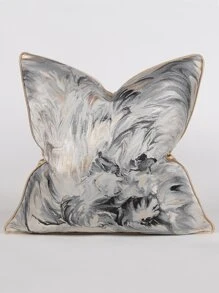 1 Vỏ gối Jacquard màu đen và vàng hiện đại cho ghế sofa, phòng khách và phòng ngủ, gối trang trí, 45cm * 45cm (17,7 inch * 17,7 inch), Trang trí nhà, phòng và văn phòng (Không bao gồm gối lót) - Nhiều màu - Xem 1