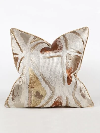 1件装现代简约提花抱枕套，适用于沙发、客厅、卧室，尺寸：45厘米*45厘米/18英寸*18英寸，50厘米*50厘米/20英寸*20英寸，家居装饰、房间装饰、办公室装饰、客厅装饰（不含枕芯）