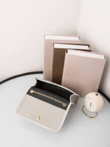 Quilted Flap Square Bag