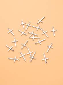 20 chiếc mặt dây chuyền tự làm chéo - Ancient Silver - Xem 1