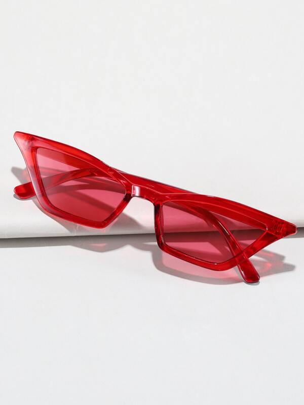 1 Pair Cat Eye Sunglasses, Suitable For Music Festivals, Travel, Vacation, Sports, Driving, Festivals, Beach, Outings, Summer Accessories, Family Outings, UV Protection, Golf, Hiking, Elegant Outfits, Street Style Accessories, Vacation Atmosphere, Sports, Parties, Outdoor Activities, Street Style, Fishing, Outdoor Activities, Holidays, Sun Protection, Vacation