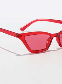 1 副猫眼太阳镜，适合音乐节、旅行、度假、运动、驾驶、节日、海滩、郊游、夏季配饰、家庭出游、防紫外线、高尔夫、徒步旅行、优雅装扮、街头风格配饰、度假氛围、运动、派对、户外活动、街头风格、钓鱼、户外活动、假日、防晒、度假