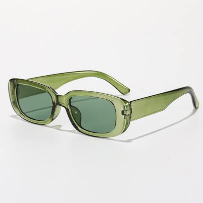 1/3 Pair Retro Rectangular Sunglasses For Women And Men, Plastic Fashion Classi…