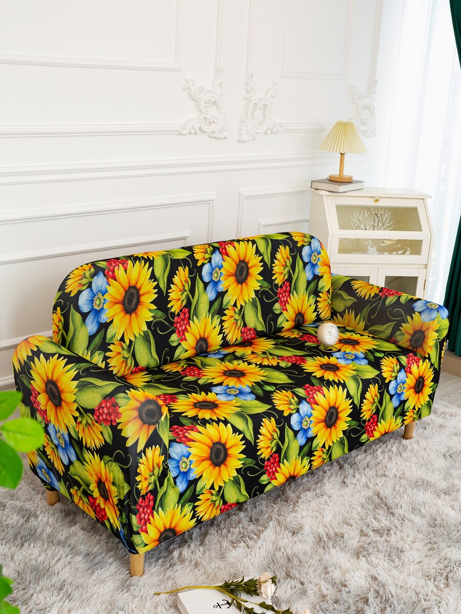 1pc Mô hình hướng dương Ghế sofa co giãn - Nhiều màu - Xem 1