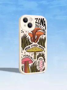 DoodlebyMeg 蘑菇圖案手機殼 - 彩色 - 查看 3