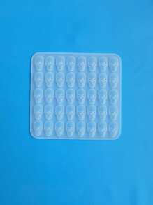 件 40 腔矽膠骷髏形狀模具，用於製作糖果、軟糖、冰塊，非常適合萬聖節、亡靈節、DIY、酒吧派對裝飾