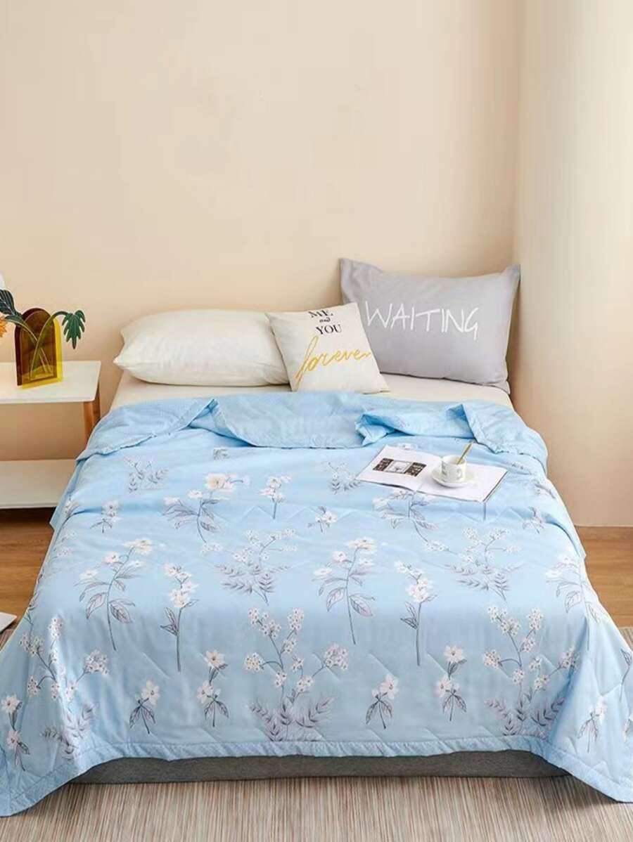 Floral Pattern Bedspread SHEIN USA