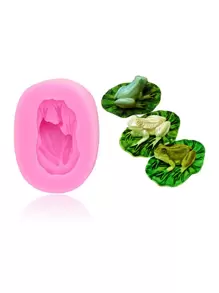 2pcs Frog Shaped DIY Silicone Mold - Pink - View 1
