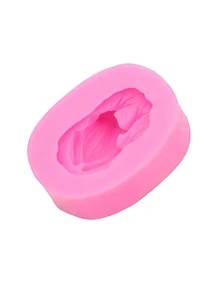 2pcs Frog Shaped DIY Silicone Mold - Pink - View 3