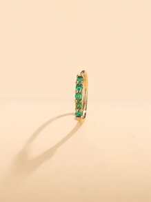 Đính Đá Cubic Zirconia Trang Trí Mũi Vòng Đồng Phổ Biến Trang Sức Xuyên Cơ Thể Quà Tặng Cho Phụ Nữ Và Nam Giới - Nhiều màu - Xem 3