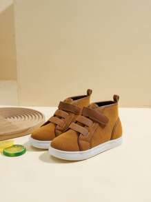 女孩魔術貼高幫板鞋