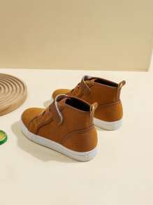 女孩魔術貼高幫板鞋