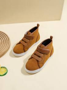 女孩魔術貼高幫板鞋