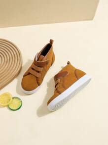 女孩魔術貼高幫板鞋