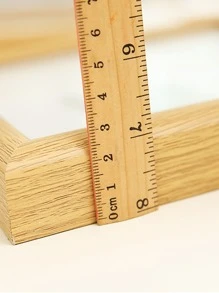 Wooden Photo Frame With 1pc Random Inner Paper - Apricot - View 4