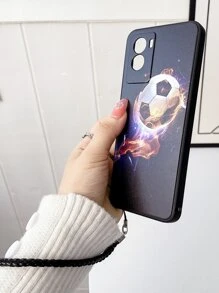 足球/足球球紋手機殼，配有帶扣，適用於 iPhone 15/15Plus/15Pro/15Promax - 彩色 - 查看 5