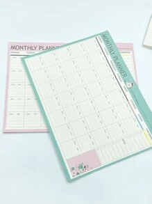 1入組印花計畫冊