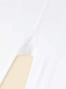 2雙兒童素色學院風保暖內裡緊身褲襪舞蹈襪 秋冬保暖 適合日常穿著與派對 - 白色 - 查看 4