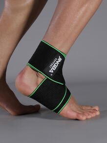 JINGBA SUPPORT 1pc Letter Graphic Ankle Brace - Green - View 4