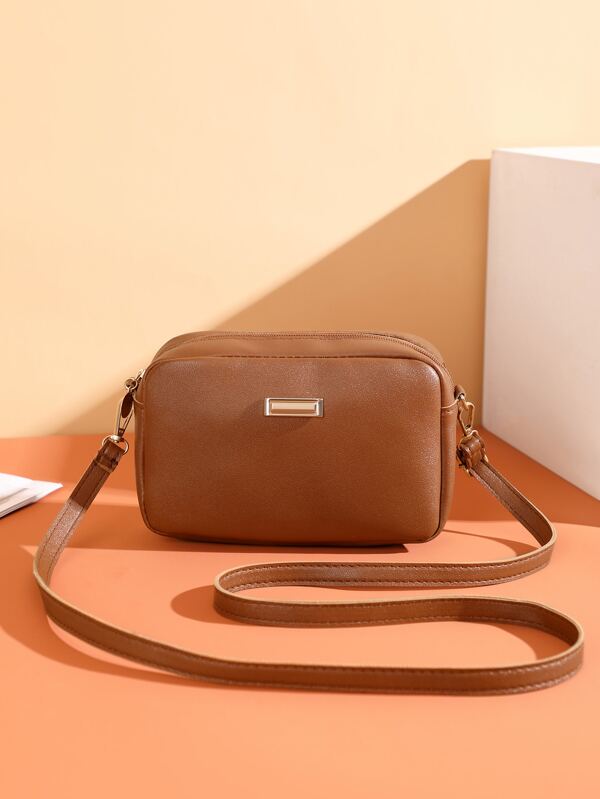 Metal Decor Square Bag