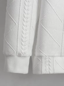 Manfinity Loose Fit Men's Polo Shirt With Letter Embroidery - White - View 6