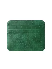 男士鳄鱼压纹轻便便携卡包身份证白领男士节日纪念日生日礼物配饰礼品卡包钱包名片夹信用卡包男士迷你钱包卡片钱包