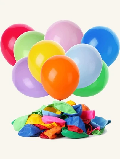 100pcs Mixed Color Balloon