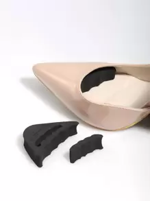 Phụ kiện giày Nữ màu trơn - màu đen - Xem 1