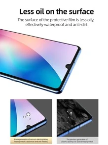 3入組手機保護膜適用於小米/紅米 - 無色 - 查看 5