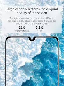 3入組手機保護膜適用於小米/紅米 - 無色 - 查看 6