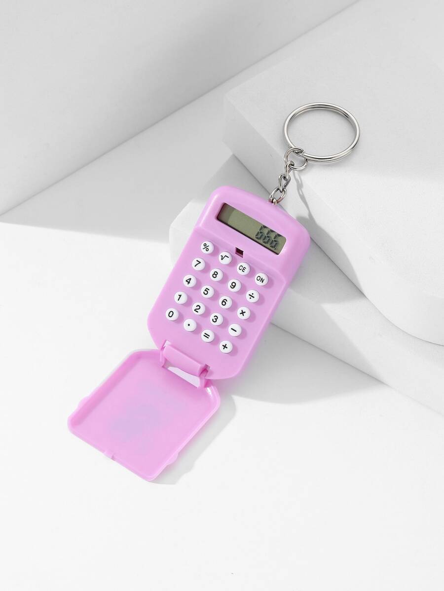 1 Móc khóa máy tính dễ thương dành cho quà tặng, ví, cặp đi học, ba lô và túi xách - Nhiều màu - Xem 1