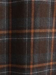 Manfinity Homme Men Plaid Print Shirt Without Tee - Coffee Brown - View 4