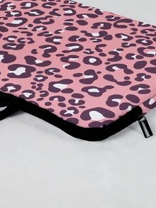14 Inch Leopard Print Laptop Bag - Multicolor - View 4