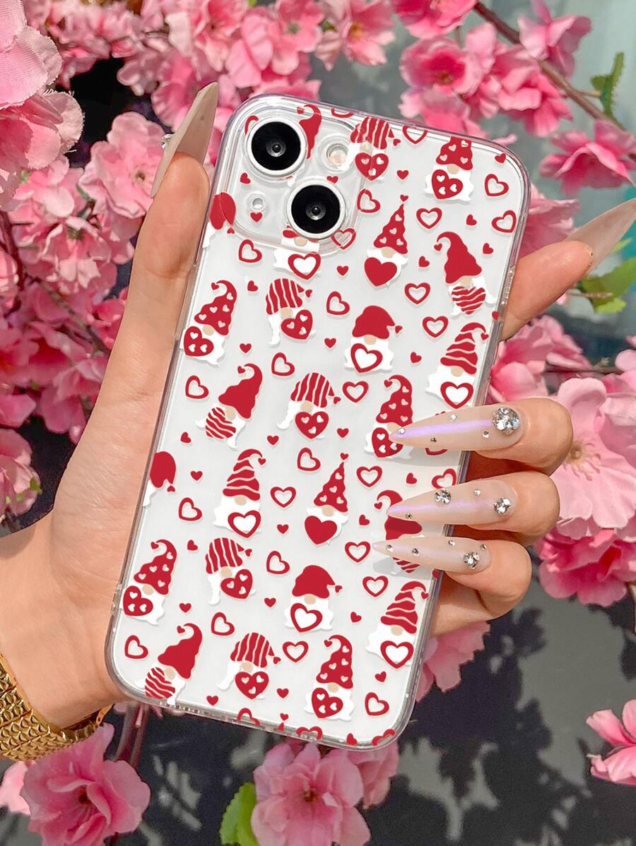 Christmas Pattern Phone Case - Multicolor - View 1