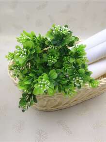 1入組人造植物 - 綠色 - 查看 4