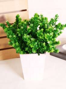 1入組人造植物 - 綠色 - 查看 6