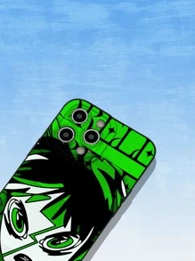 Gong Cartoon Boy Print Phone Case - Multicolor - View 3