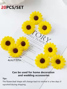 20 PIEZAS/60 PIEZAS/100 PIEZAS Flores artificiales MINI Cabezas de margarita Girasol de seda Decoraciones de otoño para jarrones Hogar Año Nuevo Exterior Jardín Boda Ramo Sala de estar DIY Caja de caramelos Guirnalda Plantas falsas Productos del hogar, Día de San Valentín, Regalos Cumpleaños Graduación, Decoración de otoño