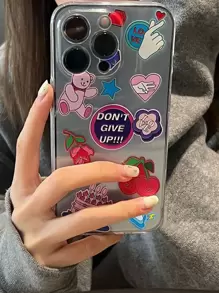 卡通圖案手機殼 - 彩色 - 查看 1