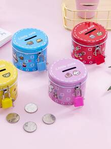 1pc Rabbit & Letter Graphic Random Money Box - Multicolor - View 2