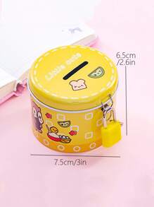 1pc Rabbit & Letter Graphic Random Money Box - Multicolor - View 3