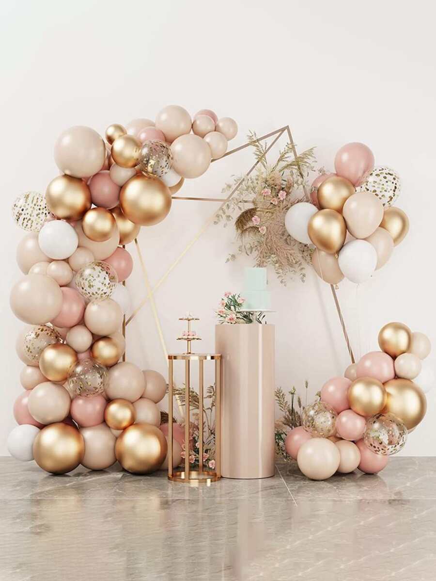 96 chiếc Vòng hoa Chi tiết Sequin - Nhiều màu - Xem 1